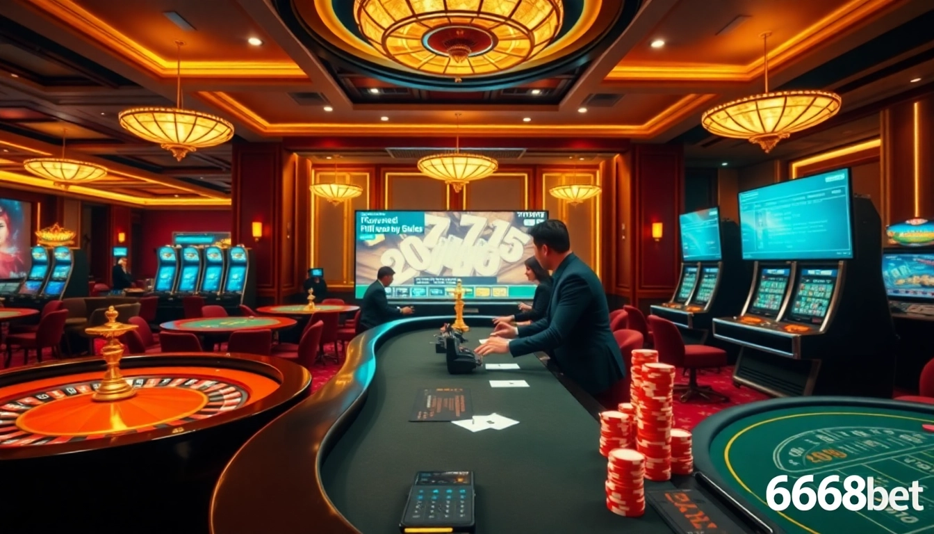 Experience the thrill at 6666bet with vibrant casino tables and engaging gameplay.