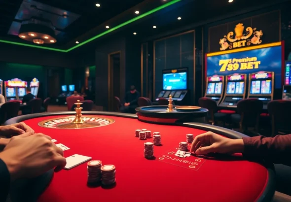 Engaged players enjoying a premium gambling experience at 789BET casino.