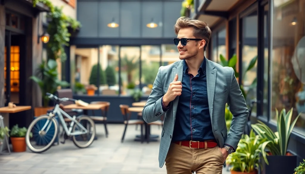 Capturer l'essence du style de vie moderne dans un cadre urbain animé.