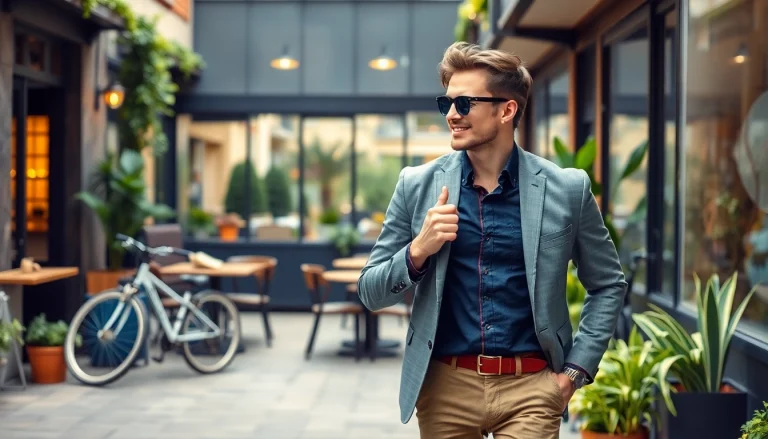 Capturer l'essence du style de vie moderne dans un cadre urbain animé.