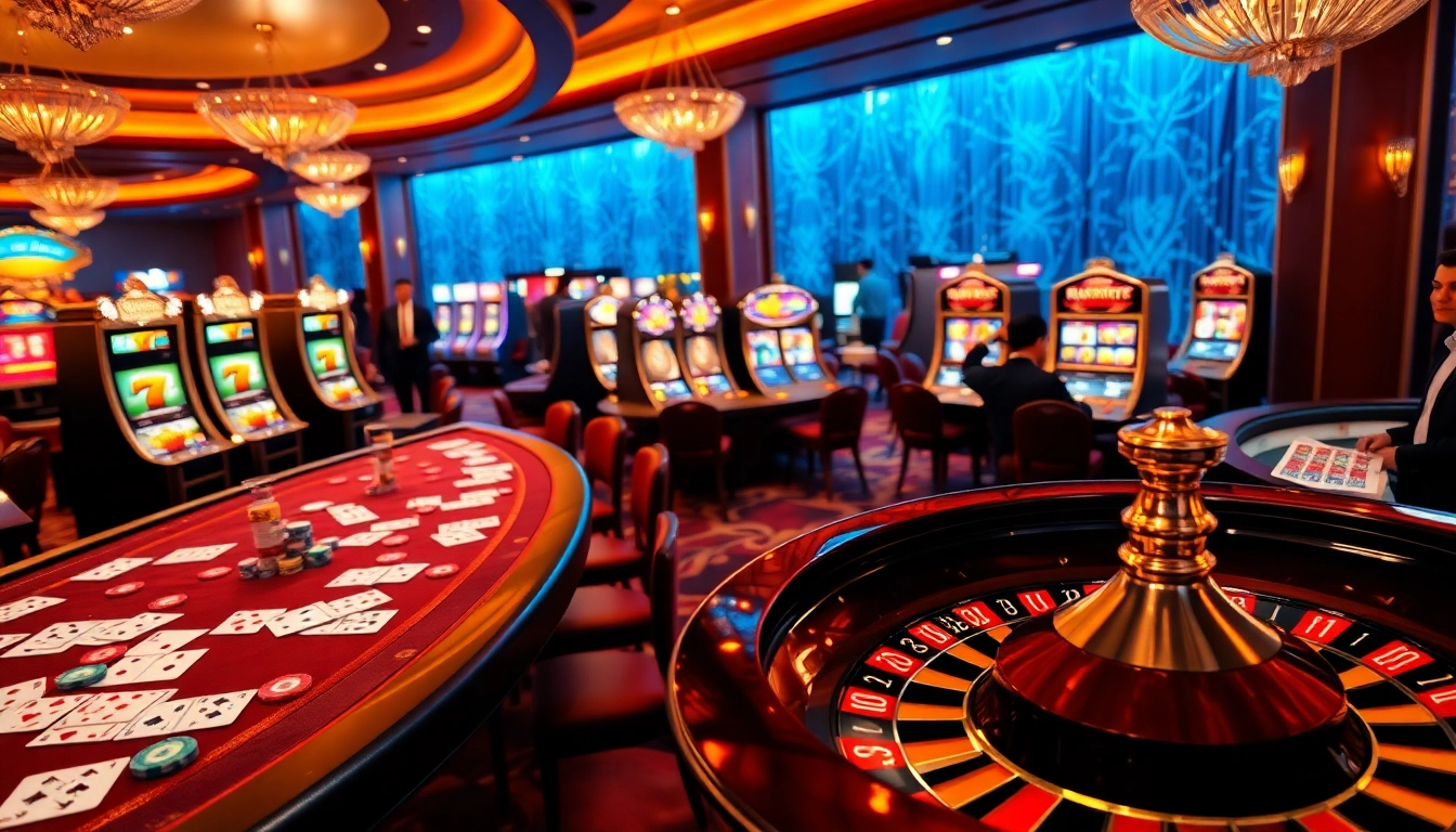 Experience the thrill of 8Live with vibrant casino games, including roulette and slots action.