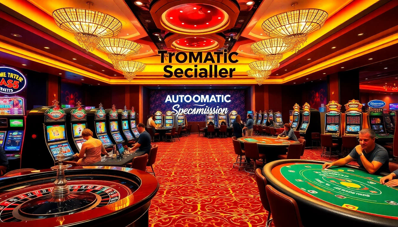 Automatic Transmission Specialist engaging players at a luxury casino table with chips and cards.
