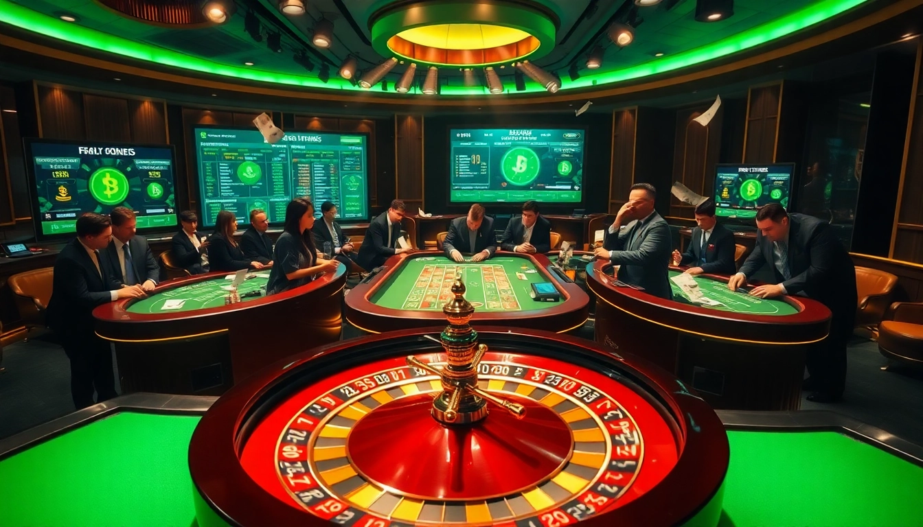 Experience the excitement of meilleurs sites de paris sportifs with professional gamblers engaged in dynamic betting activities.