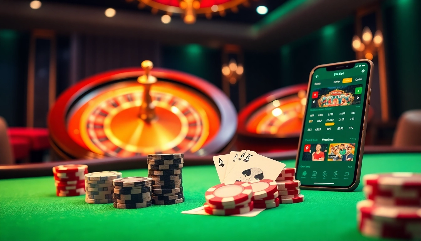 Experience the thrill of dn88 bet with an engaging casino scene featuring gambling tables and action-packed gameplay.