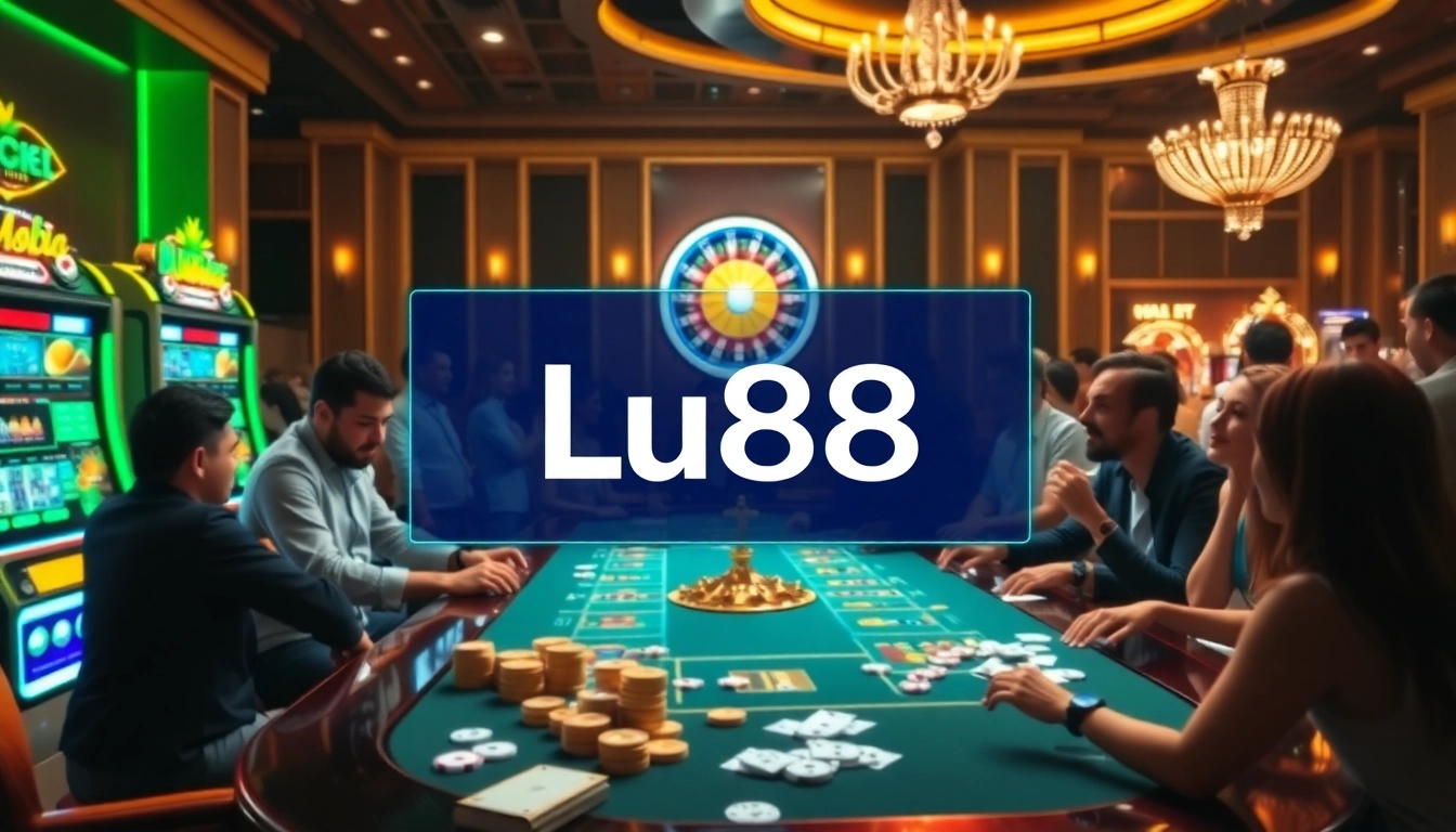 Experience thrilling gameplay at Lu88 with vibrant slots and engaging table games.
