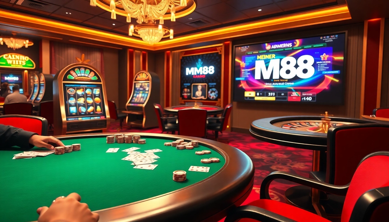 Engage in thrilling gameplay at https://mm88bc.com/ with professional poker and vibrant slot machines.