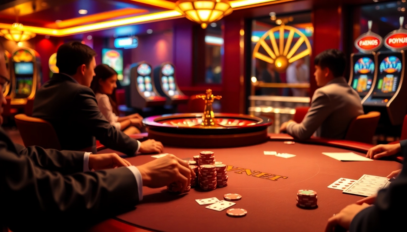 Experience the thrill of online gambling at https://68vip.one/ with vibrant poker tables and engaging gameplay.