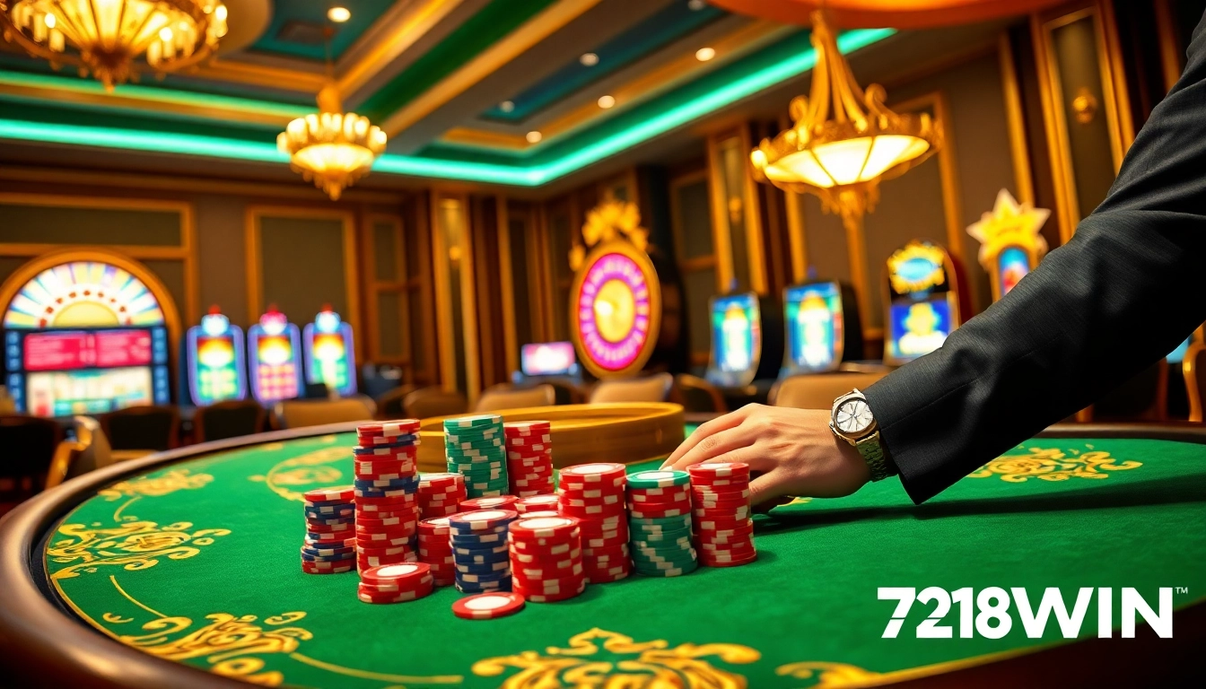 Experience thrilling betting at 78WIN with poker chips and a roulette wheel.