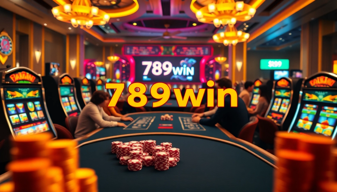 Experience the excitement of 789win with dynamic casino tables and thrilling games.