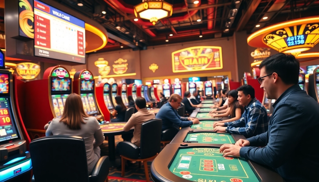 Découvrir l'univers captivant d'un casino en ligne, joueur concentré sur les jeux.