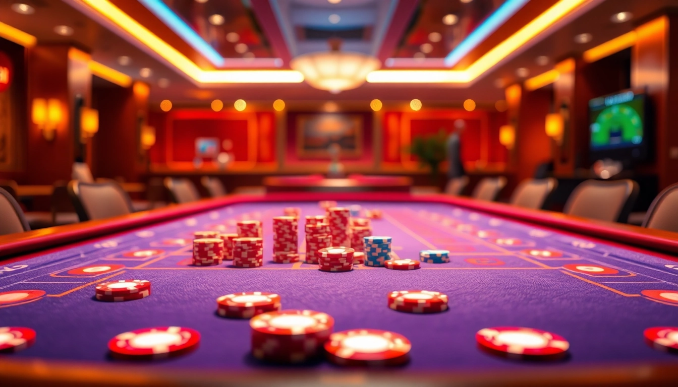 Jouer et gagner avec le casino en ligne Bitcoin dans un cadre élégant et vibrant.