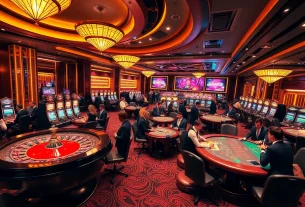 Players enjoying a thrilling casino experience at https://lucky88.ae.org/ with vibrant tables and slots.