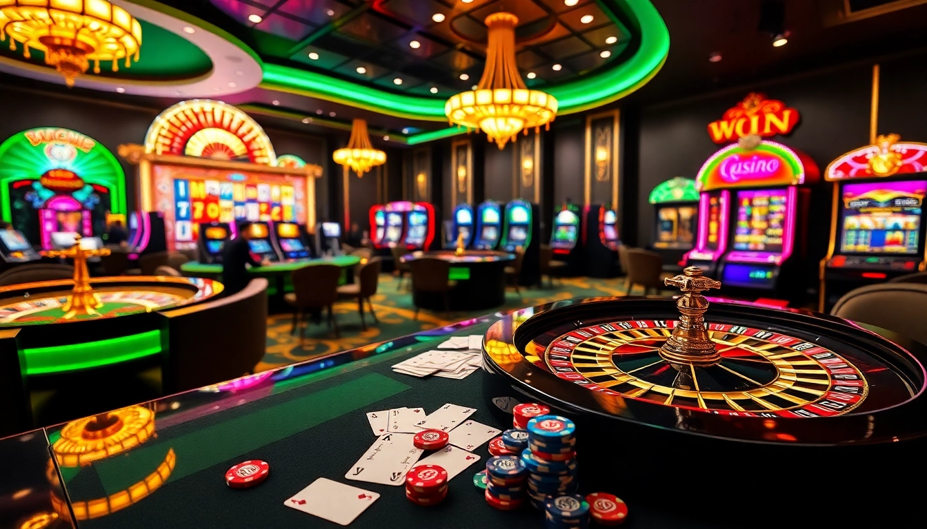 Engaged players enjoy casino en ligne france gameplay at a vibrant and luxurious online casino.