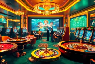 Exciting gaming experience at ax88.com showcasing luxurious casino elements and vibrant online gambling.