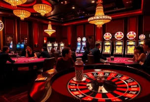 Engage in thrilling gaming experiences at https://tip88a.com/ with exciting roulette and poker tables in a luxury casino.