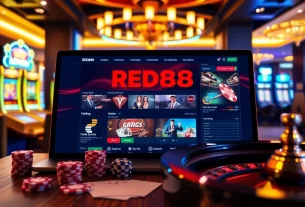 Experience the thrill of online gambling with RED88’s engaging casino games and vibrant atmosphere.