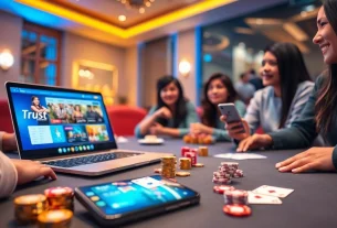 Engaging interface of Fly88 online gambling platform showcasing diverse users and gaming elements.