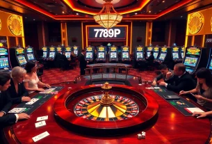 Experience thrilling gameplay at 789P casino with vibrant tables and exciting gaming elements.