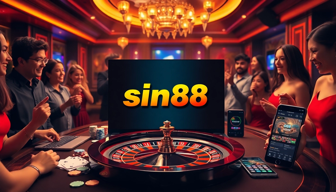 Engage with nhà cái sin88 as players enjoy vibrant casino games and online betting excitement.