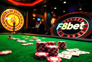 Experience the excitement of F8bet with vibrant casino games and betting action.