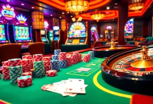 Experience the excitement of nhà cái xo88 with vibrant casino tables, poker chips, and thrilling game action.